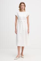 Max Mara ruha vászon ESORDIO - fehér 42