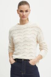 Morgan gyapjúkeverék pulóver MDAMON - bézs XS