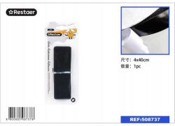  Ragasztószalag Fekete tépőzáras 4x40cm (508737)