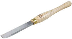 Crown tálsimító faeszterga kés, Bowl Finishing Scraper, M2-HSS acél, 25 mm pengeszélesség (729619)