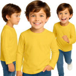 JHK Longsleeve Gyerek Blúz Gyerekeknek Póló Hosszú Ujjú 134-140 (Dla Chłopca DziewczynkI Podkoszulek)