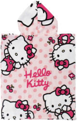 Hello Kitty Cherry strand törölköző poncsó 50x115 cm (Fast Dry)