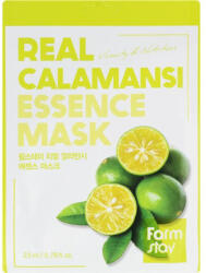 Farmstay Real Calamansi Essence Mask - Erősítő Textil Maszk 1db/23ml