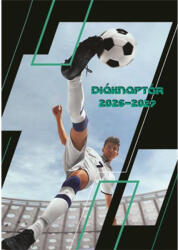 TopTimer Diáknaptár, 2026/2027 tanév, B6, heti, TOPTIMER "Foci (NKDFU) - tintasziget