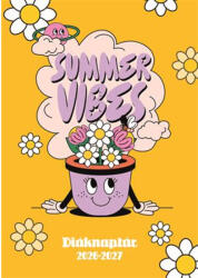 TopTimer Diáknaptár, 2026/2027 tanév, B6, heti, TOPTIMER "Summer (NKDTU) - tintasziget