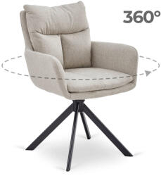  Paul forgószék bézs színben (ME-PAUL-BZ-CZ-T-K)