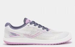 Joma pantofi de alergare barefoot pentru fete SUPERCROSS JUNIOR WHITE BFCROJS2602 | teniși pentru copii cu șiret și talpă flexibilă aderentă - 37
