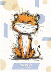 TopTimer Diáknaptár, 2026/2027 tanév, B6, heti, TOPTIMER, "Tigris (NKDTAU) - tintasziget