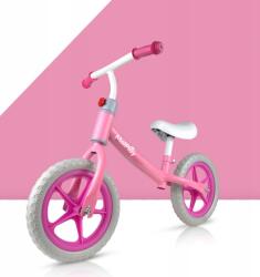 MalTec MalPlay futóbicikli, állítható nyereggel és kormánnyal, 35 Kg teherbírással, rózsaszín (109977)