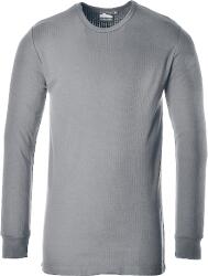 Portwest BASELAYER B123 / Hosszú ujjú termo ing - szürke 4XL (B123GRR4XL)