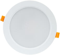 spectrumLED DURE 3 DOWNLIGHT 18W WW 230V 110deg IP54 IK06 170x34 WHITE round integrated driver SLI043008WW_PW SpectrumLED (SLI043008WW_PW)