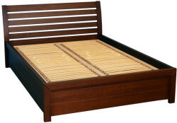Ágy manufaktúra Lisboa - bükk ágykeret ágyneműtartóval 80x200 cm - matracwebaruhaz
