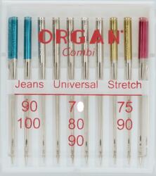 Organ 10 ace Organ Combi box, include ace Jeans, Universal si Super Stretch, sistem AC130/705H (55111000) - tiparedecroitorie