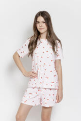 Taro Maia lánykapizsama, rózsaszín, epermintás, 158