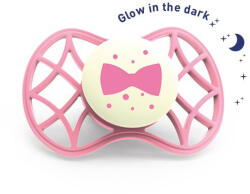 Nuvita Air. 55 Cool! éjszakai cumi védőkupakkal 6hó+ - Glow Flamingo - 7085