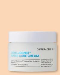 Differ & Deeper Hidratáló arckrém Ceraluronic Water Core Cream - 50 g