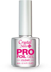 Crystal Nails - HEMA FREE PRO FOIL GEL - CLEAR - 4ML