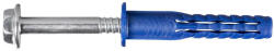  FFS Lapos peremű dübel hatlapfejű csavarral 10x80mm ultramid horganyzott - bakonykotoelem - 154 Ft