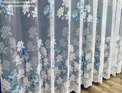 fuggonyoutlet Árnyékvirág, kék, 300x250 cm