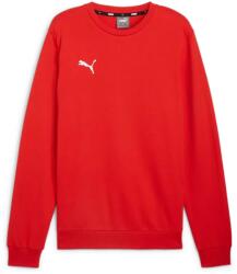 PUMA teamGOAL Casuals Crew férfi pulóver, piros-fehér, S25 (65859201)