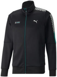 PUMA Mercedes AMG Petronas T7 Race férfi cipzáros pulóver, fekete, 2022 (53357701)