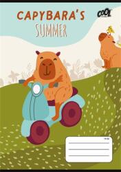 Victoria Füzet, tűzött, A5, vonalas, 32 lap, 1. osztály, COOL BY VICTORIA Capibara , 14-32 (ISVFC108)