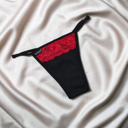  Barones állítható pántos csipke betétes tanga 114623