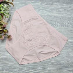 MST Magas derekú női alsó csipke díszítéssel Púder, L/XL 82205