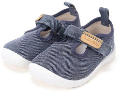 D.D.Step barefoot gyerek vászoncipő - mezítlábas, zero drop talppal, sötétkék
