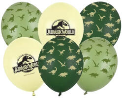 PartyDeco S. r. o Jurassic lufik, 6 darab, 30 cm