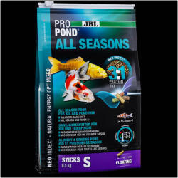 JBL ProPond All Seasons (S) - tápkeverék minden tavi halhoz (0, 5kg/3l) (JBL41247)