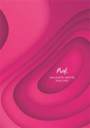 TopTimer Hallgatói naptár, 2026/2027 tanév, A5, heti, TOPTIMER, pink (27H016J-00D) - molnarpapir