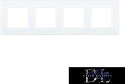 ELDLUX ELDTREND négyes sorolókeret (4×dugaljhoz) (SK-G404W)
