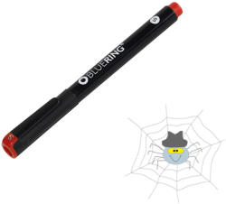 BLUERING Bluering® S rostirón, tűfilc alkoholos 0, 4 mm, OHP - piros