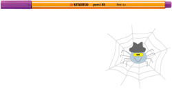 STABILO Point 88 rostirón, tűfilc 0, 4 mm - rózsa