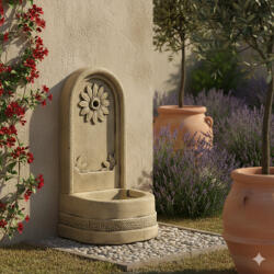 FabroStone Margarétás falikút, ivókút, kertikút, kerti kút (5999557871551)