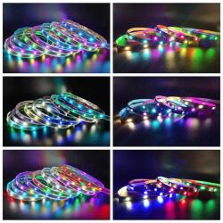  Címezhető LED-szalag (1m, fekete, 100LED/m, WS2815, IP30, 12V) (T45961)