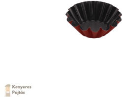 BreadBaking Kuglófsütő forma 0, 125kg Thermoplate Pes bevonat (000191)