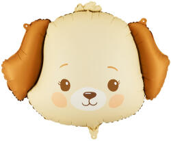  Fólia lufi kutya, 63x48, 5 cm, bézs és barna színben (FB369)