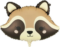  Rókazsákmány fólia lufi, 59x39 cm, barna-krém színekben (FB367)