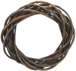  Vessző koszorú barna 20cm