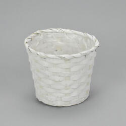  Bambusz kaspó fehér 16cm