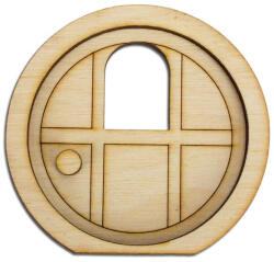  Natúr fa - Tündérajtó hobbit kicsi - csinaldmagadshop