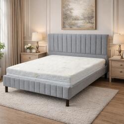 SaltSib Saltea ortopedica Holiday Perfect Dream 180x200x25 cm, arcuri pocket, 7 zone confort, spuma memory, husa detasabila, fermitate medie (7427281085695) Saltea