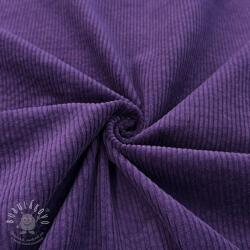  Kordbársony 6W WASHED STRETCH dark purple