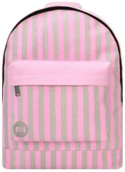 Mi-Pac Mi-Pac, Rucsac din bumbac Seaside Stripe, Roz pal