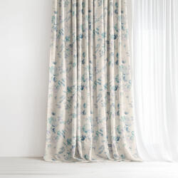 Goldea draperie decorativă valencia - imprimeuri de plante 220x135 cm