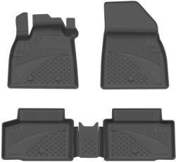 Sahler Covorașe auto 4.5D Sahler pentru Renault Duster 2024+ (Benzină / Full Hybrid) - TPE SEBS premium, tip tavă, antiderapante (RN-DUS024GG)