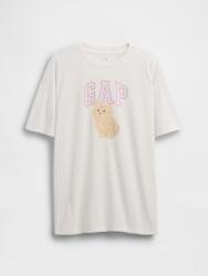 GAP Детска oversize пижамна тениска с лого GAP GAP | Mnogotsveten | Момичешки | 6