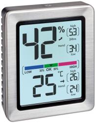 TFA Termohigrometru digital TFA Dostmann EXACTO 30.5047. 54, cu senzor de precizie, pentru monitorizarea umiditatii si temperaturii (30.5047.54)